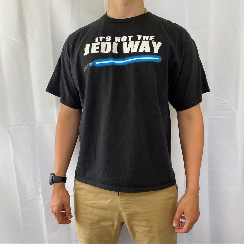 Its Not the Jedi Way Star Wars Episode 3 Promo tee
